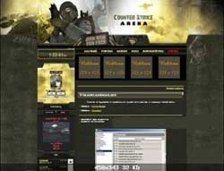 Шаблон для Ucoz на тему Counter-Strike