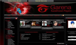 Garena шаблон для Ucoz