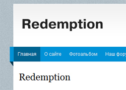 Шаблон uCoz Redemption